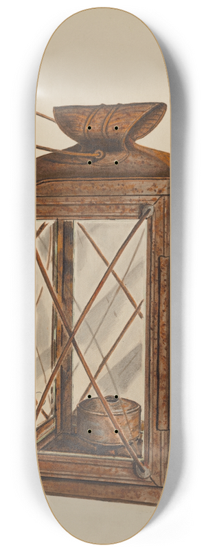Richard Taylor - Farm Lantern 8.25 inch art skate deck