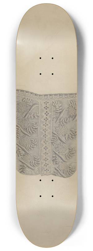 Richard Whitaker - Cutwork Lace Bib 8.25 inch art skate deck