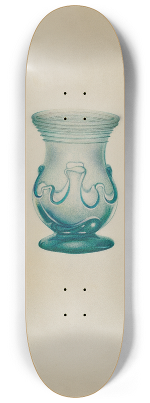 Richard Whitaker - Glass Vase 8.25 inch art skate deck