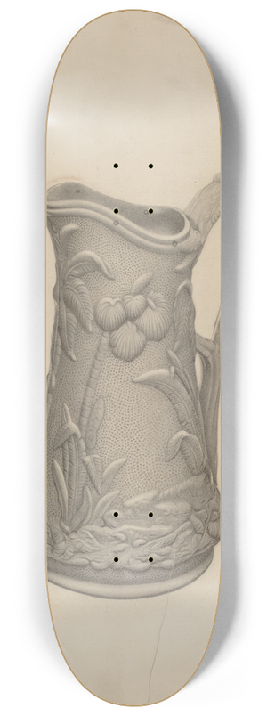 Richard Whitaker - Parian Ware Syrup Pitcher 8.25 inch art skate deck