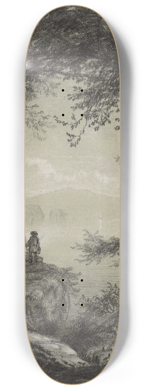 Richard William Hubbard - Lake George 8.25 inch art skate deck