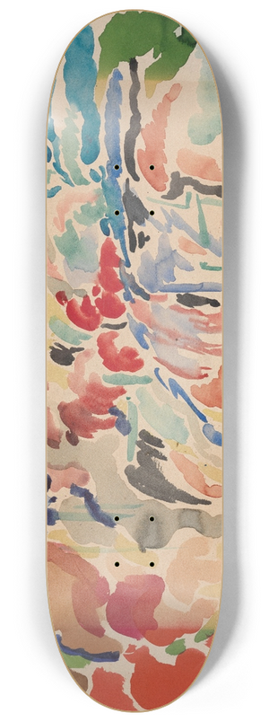 Rik Wouters - Colour Study 8.25 inch art skate deck