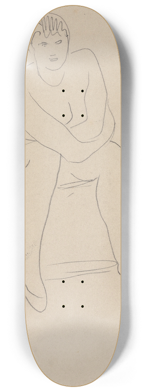 Rik Wouters - Seated Nude 8.25 inch art skate deck