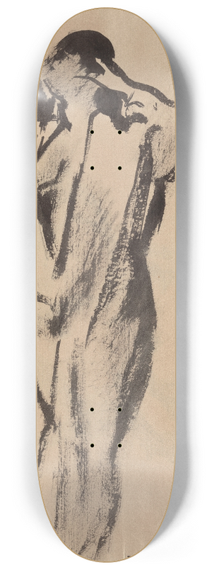 Rik Wouters - Standing Nude 8.25 inch art skate deck