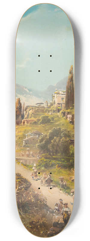 Robert Alott - Riviera di Levante 8.25 inch art skate deck