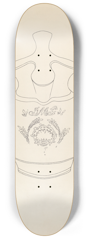 Roberta Spicer - Pitcher 8.25 inch art skate deck