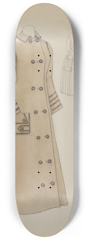 Roberta Spicer - Womans Coat 8.25 inch art skate deck