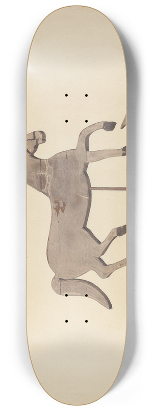 Robert Barton - Horse Weather Vane 8.25 inch art skate deck
