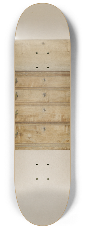 Robert Birrell - Writing Desk 8.25 inch art skate deck