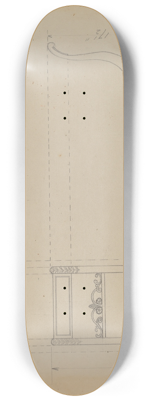Robert Brigadier - Side Chair 8.25 inch art skate deck