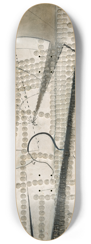 John Covert - Time 8.25 inch art skate deck