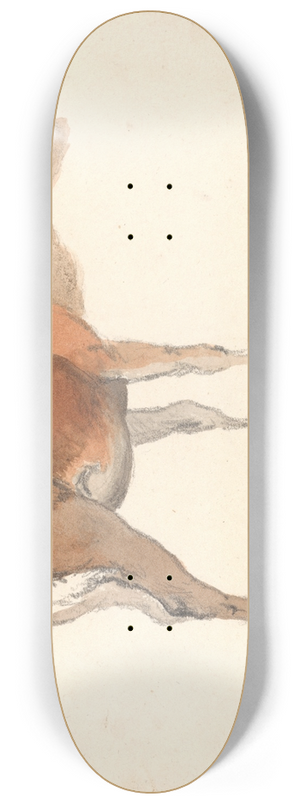 Robert Hills - A Stag 8.25 inch art skate deck