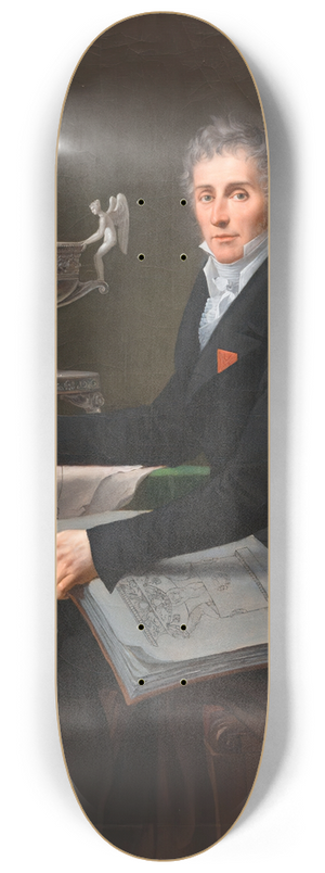 Robert Jacques Franois Lefvre - Jean-Baptiste-Claude Odiot 8.25 inch art skate deck
