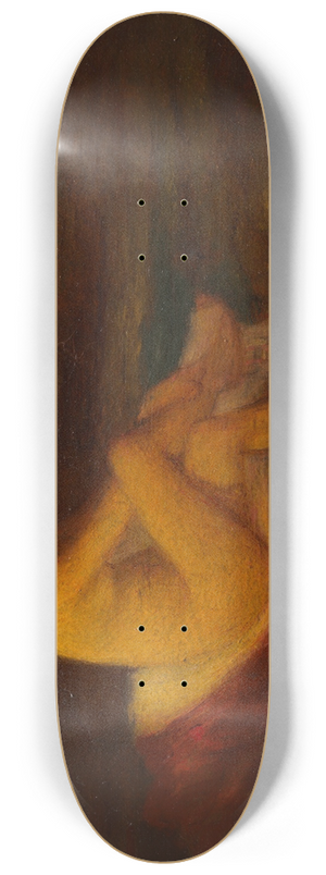 Robert Loftin Newman - A Bather 8.25 inch art skate deck