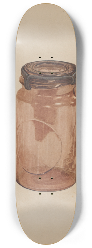 Robert Penson - Glass Fruit Jar 8.25 inch art skate deck