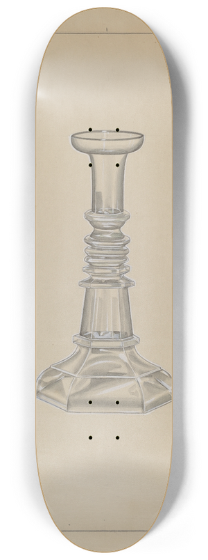 John Dana - Candlestick 8.25 inch art skate deck