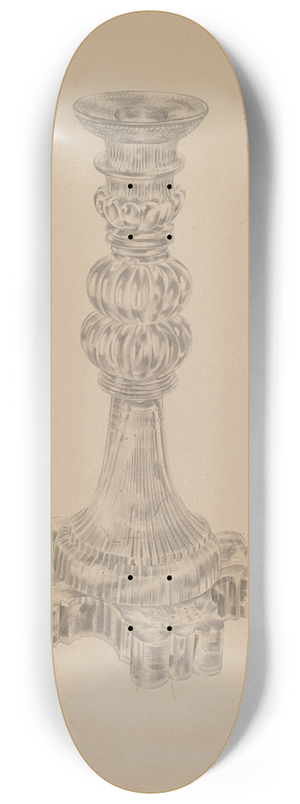 John Dana - Candlestick 8.25 inch art skate deck
