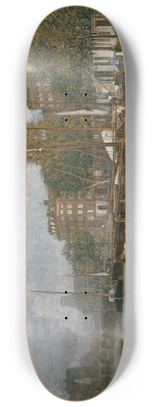 Robert Russ - Kanal in Rotterdam 8.25 inch art skate deck
