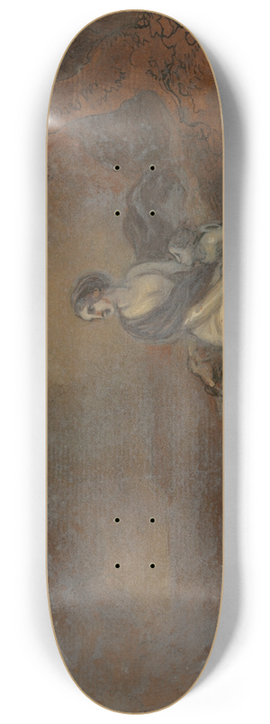Robert Smirke - One from Illustrations to Shakespeare 8.25 inch art skate deck