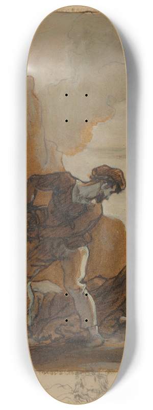 Robert Smirke - Stephano and Trinculo with Caliban 8.25 inch art skate deck