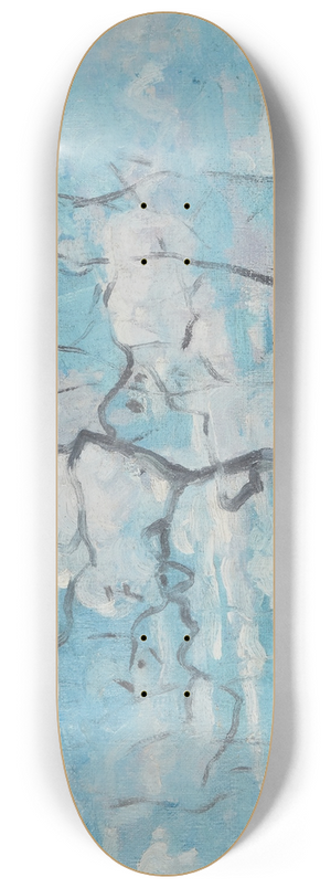 Robert Spencer - Man Along a Canal 8.25 inch art skate deck