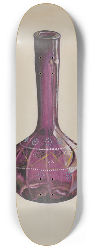 Robert Stewart - Barber Bottle 8.25 inch art skate deck