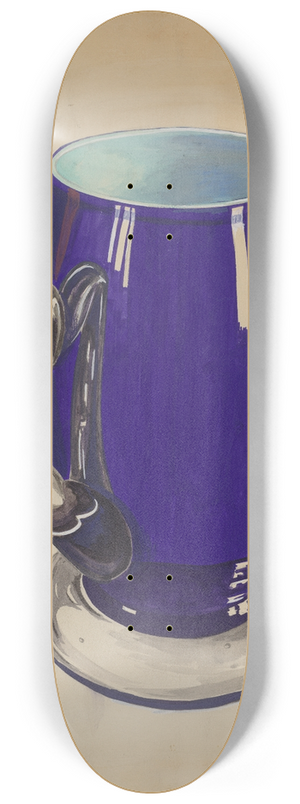 Robert Stewart - Cobalt Pitcher 8.25 inch art skate deck
