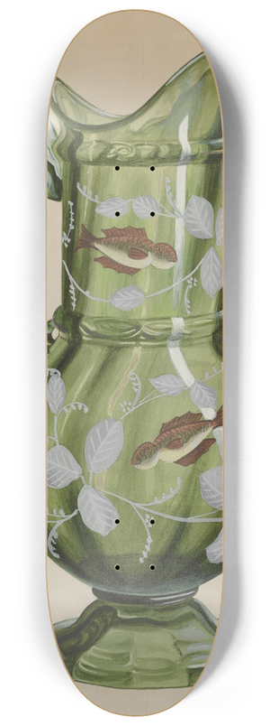 Robert Stewart - Green Pitcher 8.25 inch art skate deck