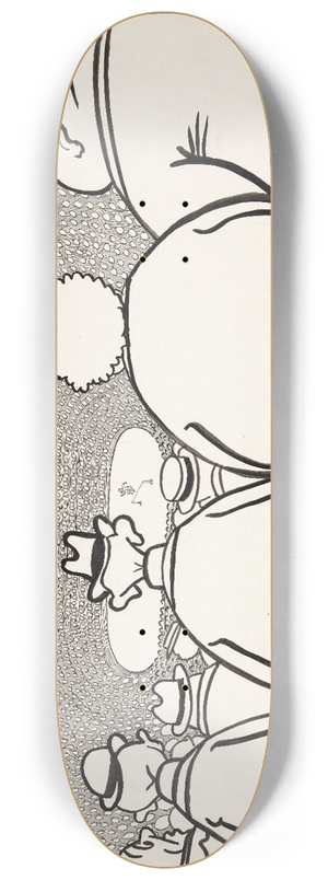 Robert Storm Petersen - En Sportsmand 8.25 inch art skate deck