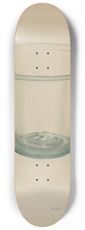 John Dana - Milk Bowl 8.25 inch art skate deck