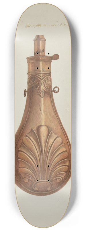 Robert W.R. Taylor - Powder Flask 8.25 inch art skate deck