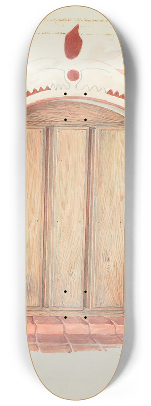 Robert W.R. Taylor - Restoration Drawing 8.25 inch art skate deck