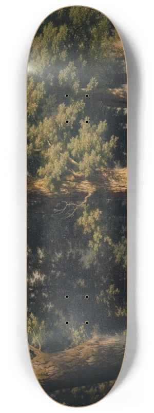 Robert Znd - Grove near Lucerne 8.25 inch art skate deck