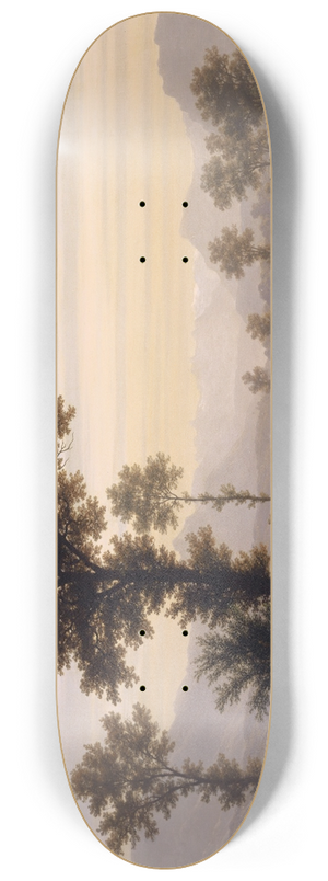 Robert Znd - Landscape near Lucerne 8.25 inch art skate deck