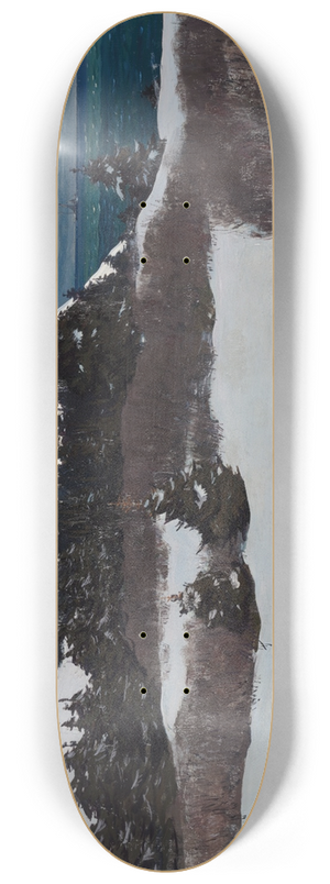 Rockwell Kent - Maine Coast 8.25 inch art skate deck