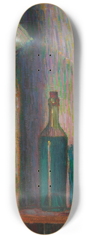 Roderic O'Conor - Flowers, bottle and two jugs 8.25 inch art skate deck