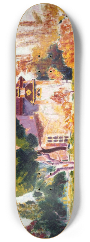 Roderic O'Conor - La Rose du Ciel, Cassis 8.25 inch art skate deck
