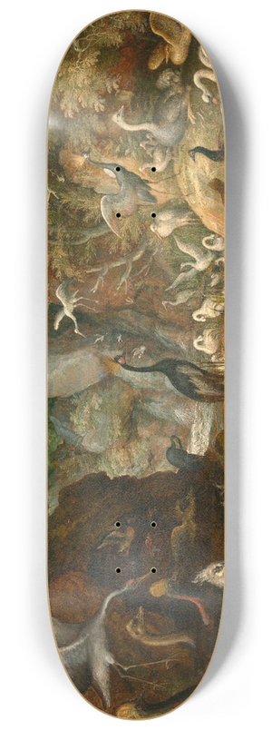 Roelant Savery - Birds Paradise 8.25 inch art skate deck