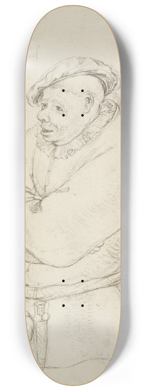 Roelant Savery - Stehender Bauer mit verschrnkten Armen 8.25 inch art skate deck