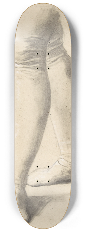 Romain Cazes - Study of Legs 8.25 inch art skate deck