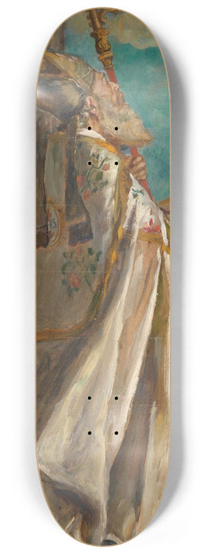 Romain Looymans - Saint Augustine in Ecstasy 8.25 inch art skate deck