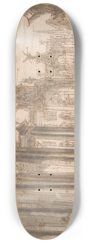 John Devoto - A Capriccio 8.25 inch art skate deck