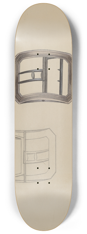 John Dieterich - Buckles 8.25 inch art skate deck