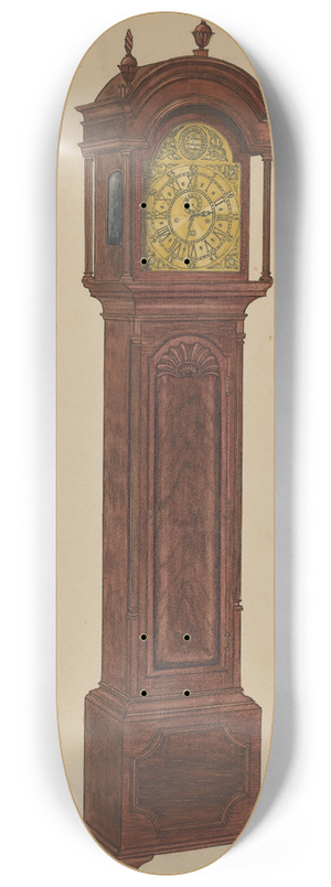 John Dieterich - Clock Case 8.25 inch art skate deck