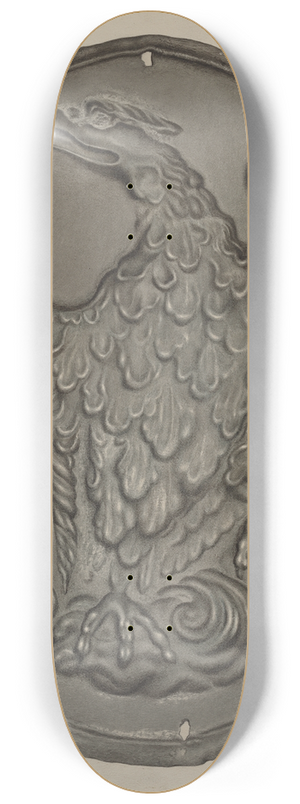 Rose Campbell-Gerke - Firemark 8.25 inch art skate deck