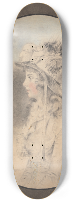 John Downman - Miss Nott 8.25 inch art skate deck John Downman - Miss Nott 8.25 inch art skate deck