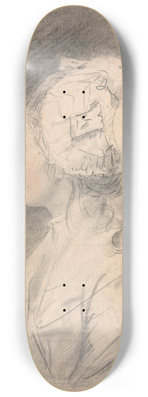 John Downman - Portrait of a Lady 2 8.25 inch art skate deck