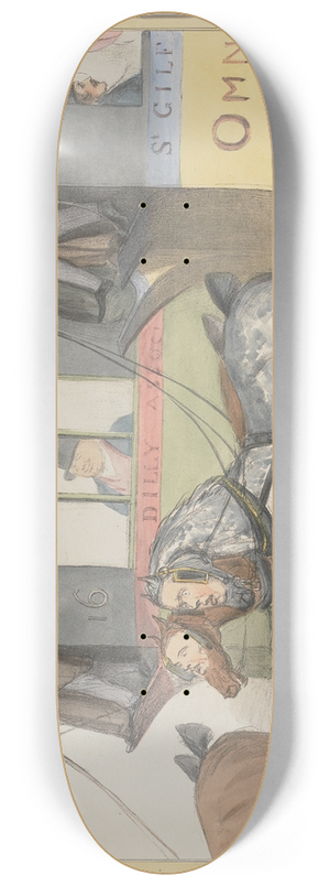 John Doyle - Omnibus Race 8.25 inch art skate deck