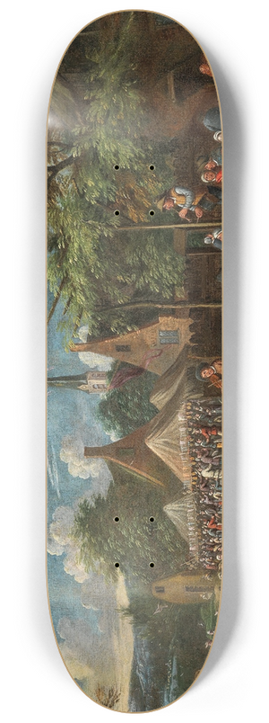 Rutger Verburgh - A village kermesse 8.25 inch art skate deck