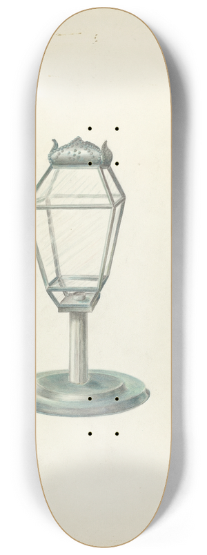 Ruth Buker - Lantern 8.25 inch art skate deck